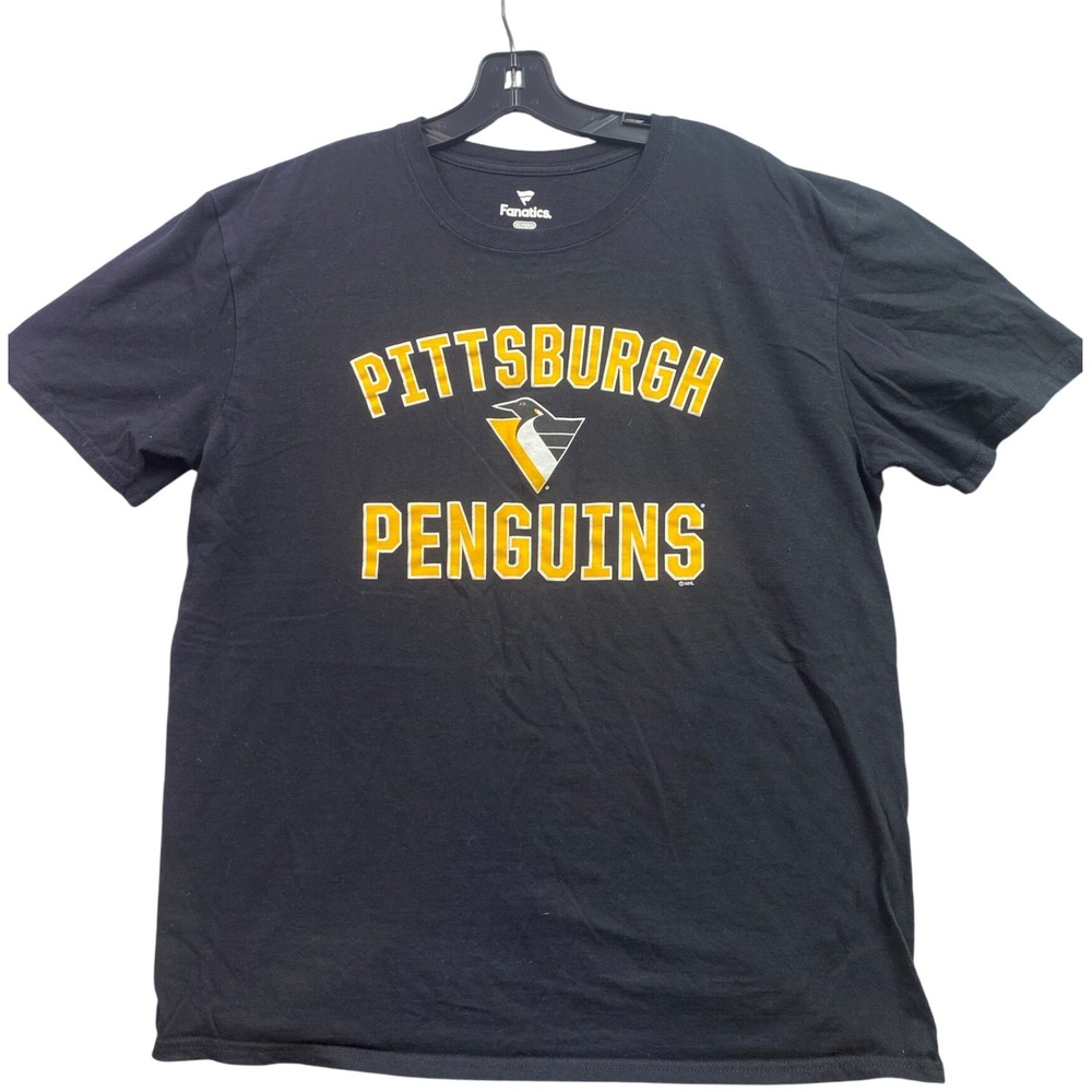 Pittsburgh Penguins Shirt Mens Extra Large  NHL Hockey‎ Spell Out Athleisure